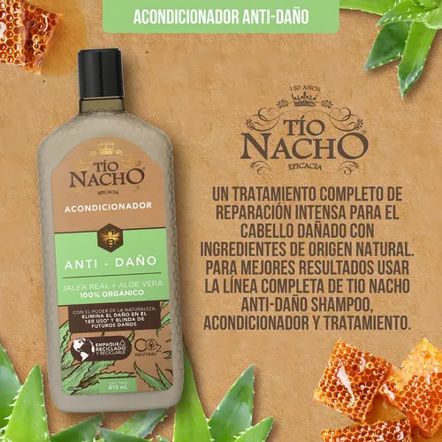 Tío Nacho Anti Daño Reparación Profunda Acondicionador 415ml