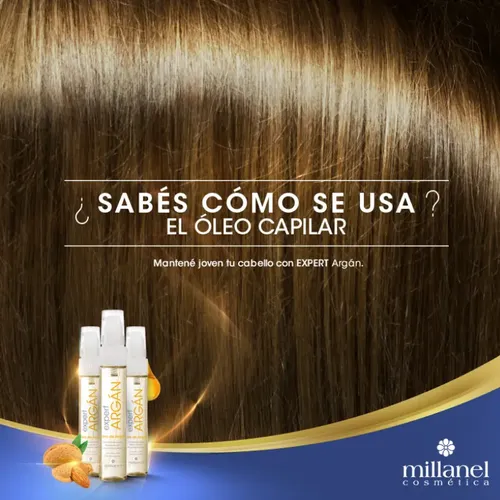 Oleo Capilar Tratamiento De Argan Expert Argán Millanel 30ml