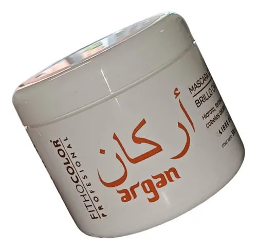 Mascara Argan Brillo Oro Nutricion X 300ml Fithocolor