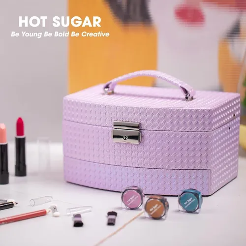 Kit De Maquillaje Hot Sugar Purple Para Adolescentes