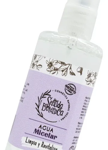 Sentida Botánica Agua Micelar Facial Hidratante Vegano 60ml