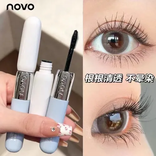 Rímel Mascara De Pestañas Doble Cepillo Volumen Rizado Nuevo