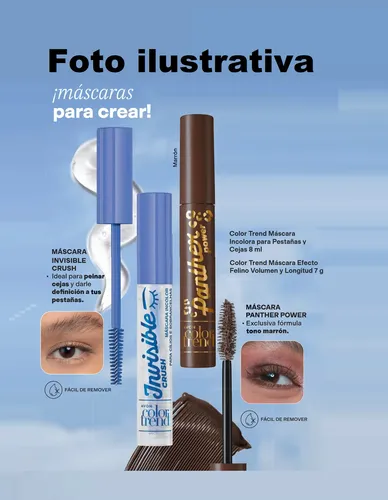 Mascara Incolora Para Pestañas Y Cejas 8ml Color Trend Avon