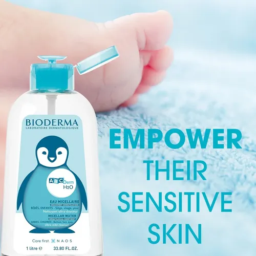 Skin Care Bioderma Abcderm H2o Agua Limpiadora Micelar 100 M