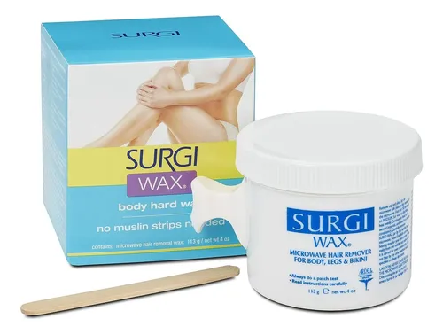 Cera Dura Surgi-wax 4 Oz Para Depilación Corporal