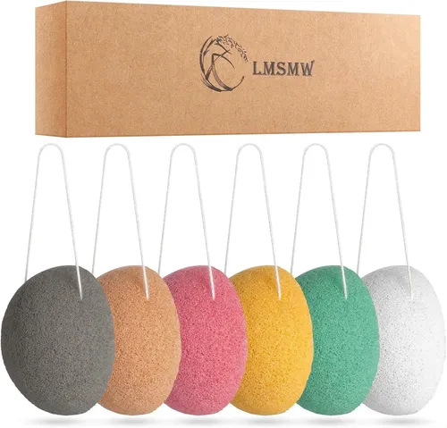 Hiset De Esponjas Faciales Limpiadoras Orgánicas De Konjac –