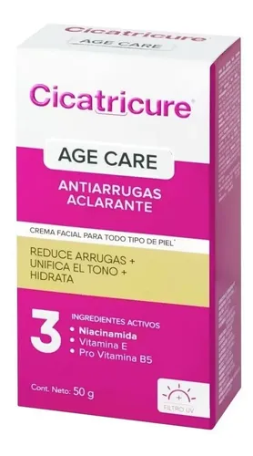 Cicatricure Age Care Antiarrugas Aclarante Facial 50g