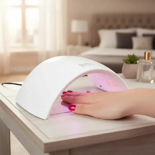 Cabina Uv Led Sun 6c 24w Uñas Gel Semipermanente Timmer