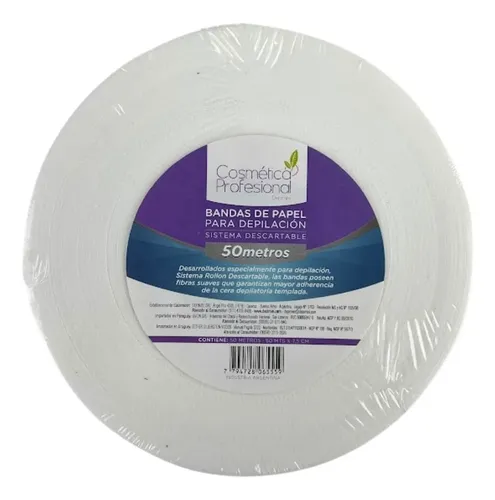 Bandas Depilatorias Descartables Cosmetica Profesional 50mt