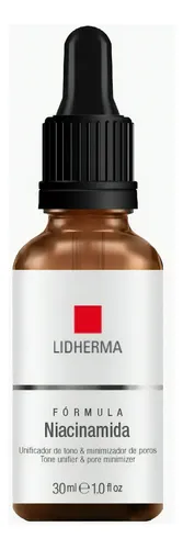 Lidherma, Fórmula Niacinamida X30ml Momento De Aplicación Día/noche Tipo De Piel Todo Tipo De Piel