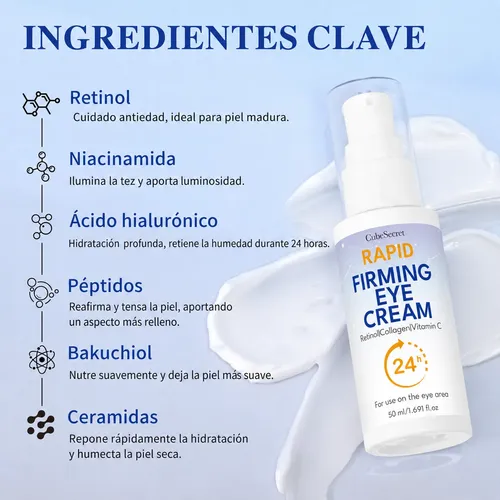 Crema Contorno De Ojos Con Retinol Antiedad