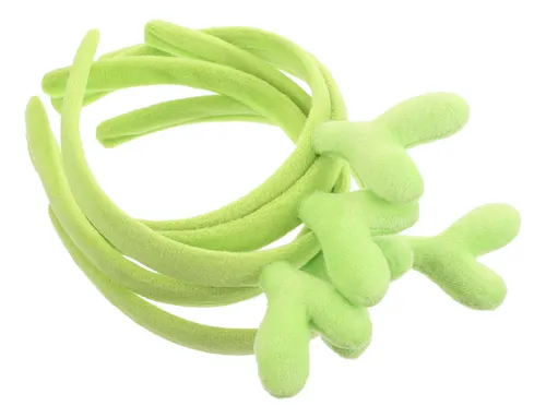5pcs Diadema De Brotes De Frijol: Diadema Verde Para Mujeres Verde