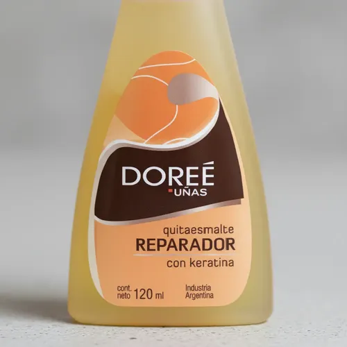 Quitaesmalte Doreé Reparador Con Keratina X 120ml