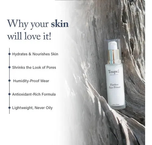 Primer Facial Toups Co Flawless 1 Fl Oz 30 Ml Minimiza Poros