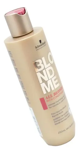 Schwarzkopf Blondme Acondicionador Fortalecedor Rubios 200ml