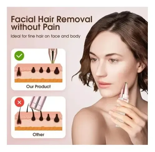 Depilador Facial Femenino Macarons Portátil Quita Vellos