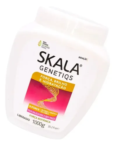 Mascarilla Crema Tratamiento Genetiqs o Glicólico Fuerza Brillo Skala 1kg
