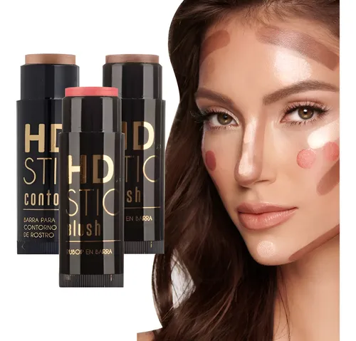 Stick Hd Contorno Barra Contorno Marron Rose Bronce Katalia