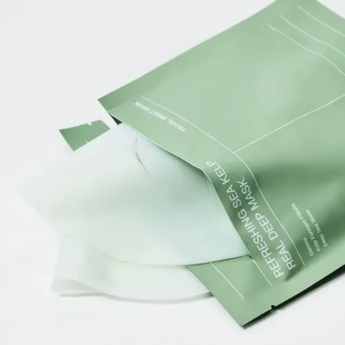 Mascarilla Facial Biodance Refreshing Sea Kelp Real Deep Mask de Hidrogel para Piel Sensible