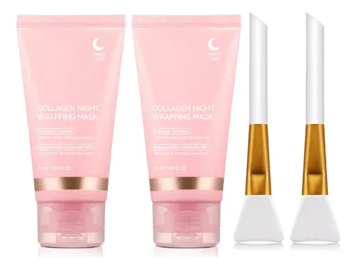Máscara Facial Peel Off Colágeno 75 Ml X2 Todo Tipo De Piel