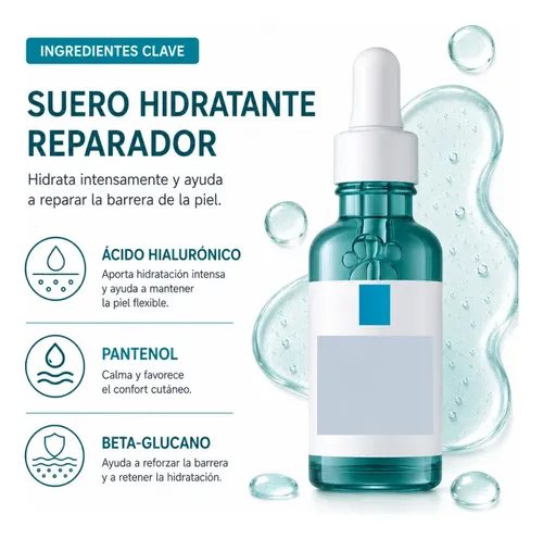 Kit Facial Con Serum Exfoliante, B5 Y B3 Niacinamida