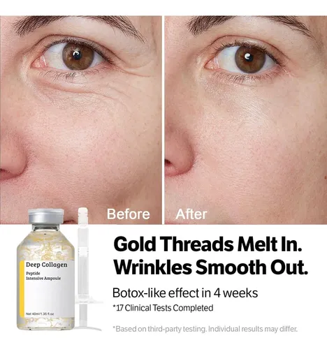 Ampolla Facial De Péptidos De Seda Reafirmante