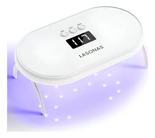 Lámpara De Uñas Uv Led Lasonas 24w Mini Portátil 3
