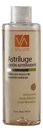 Valuge Astriluge Loción Astringente Pieles Mixtas A Grasas
