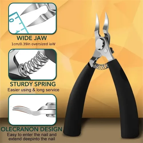 Alicate Cortauñas Profesional Pie Manos Pedicuria Manicuria