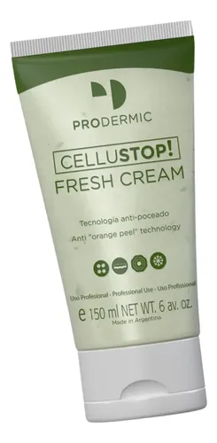 Cellu Stop Fresh Cream Anticelulitis Antipoceado Prodermic Fragancia Única