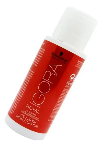 Ox Loção Ativadora Schwarzkopf Igora Royal 20 Volumes 60ml