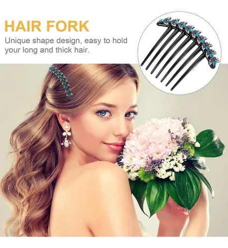 Almohadilla Para Cabello Con Pinza Plana