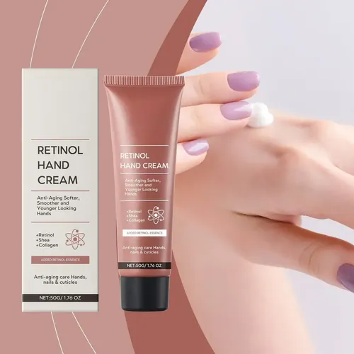 Crema De Manos Wj Retinol, 3 Unidades, 50 G, Hidratante Anti