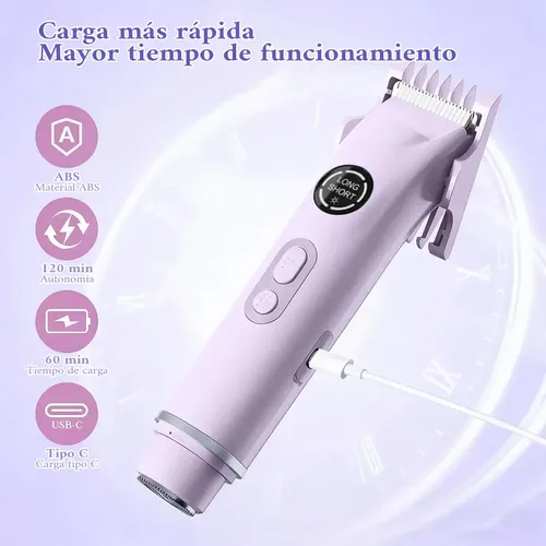 W- Depiladora De Bikini Paramujer Electrica Doble Cabeza .