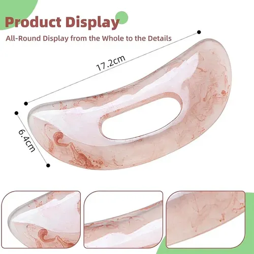 Resin Gua Sha Massage Board For Face Guasha Plate Face