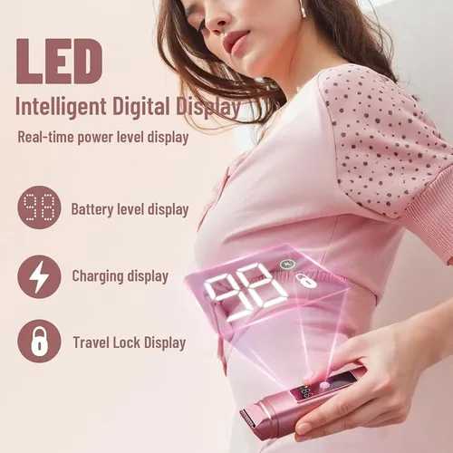 Aféitadora Corporal Eléctrica Para Mujer Recargable