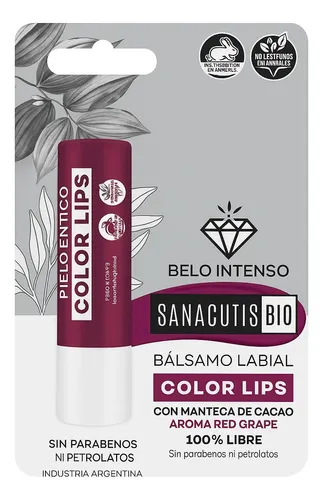 Sanacutis Balsamo Color Lips Red Grape