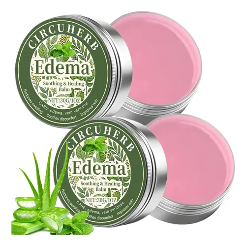 Crema Para Piernas Y Pies Hinchados, 2 Unidades, Bálsamo Rel