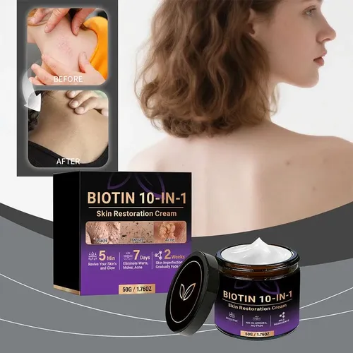 10 In 1 Skin Restoration Cream, Biotin 10 In 1 Cream For