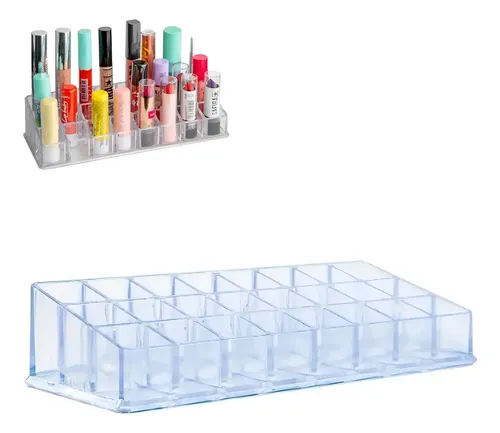 Organizador Maquillaje Acrílico Porta Maquillaje Para Labial