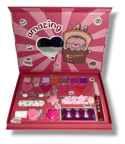 Paleta O Kit De Maquillaje Labubu Spa Para Niña