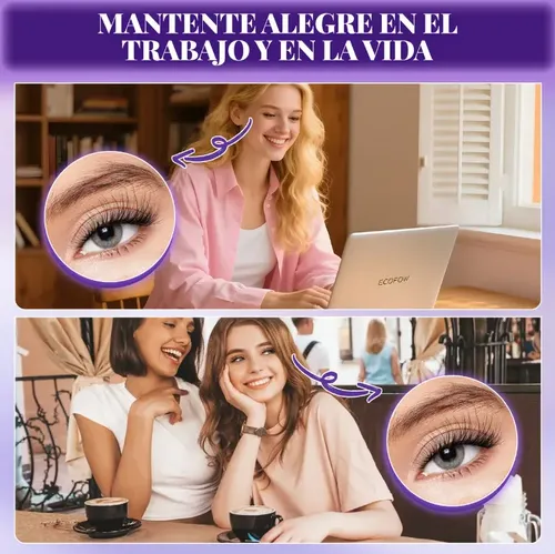 Set De Pestañas Postizas 30d Y 40d, 280 Unidades Color Negro