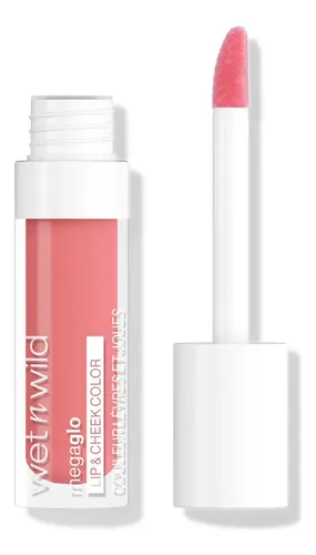 Wet n Wild Labial Liquido y Rubor 2 en 1 Megaglo Lip And Cheek Rosy Romance Color 6093