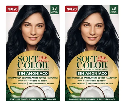 Pack Tintura Permanente En Kit Soft Color 28