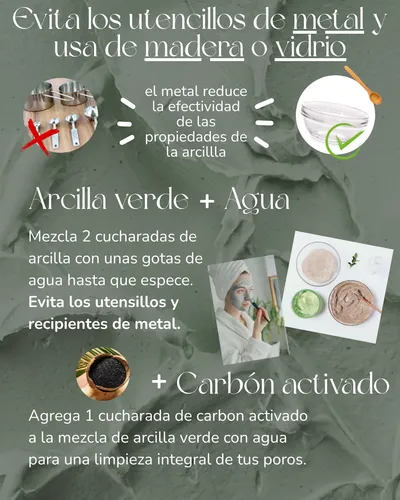Kit Mascarillas Arcilla Blanca Arcilla Verde Jabon De Arroz