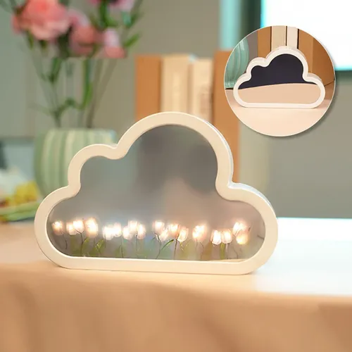 Lámpara De Espejo De Noche Artesanal Para Maquillaje
