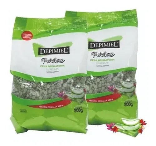 Depimiel – Cera Depilatoria En Perlas X 800 Grs Kit X 2