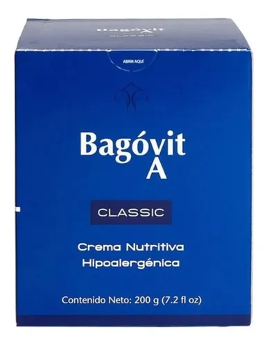 Bagovit A Classic Crema Nutritiva Hipoalergenica 200 Grs