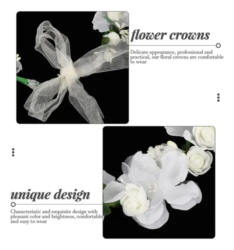 Accesorio For El Pelo, Guirnalda De Boda, Diseño Floral