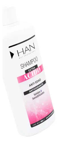 Han Extra Acido Shampoo + Enjuague Antioxidante Anti Edad